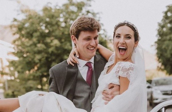 Jarry y su esposa Laura Urriticoechea (Instagram)