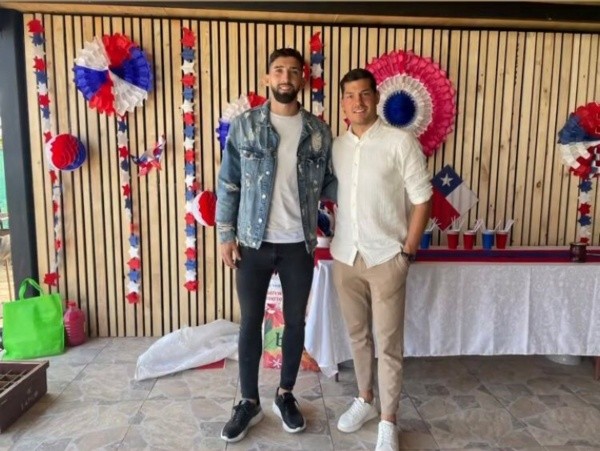 Emiliano Amor y Miiko Albornoz también participaron de la fiesta.