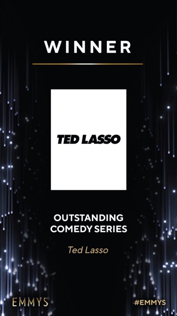 Ted Lasso fue la Mejor serie comedia en los Premios Emmy 2021.
