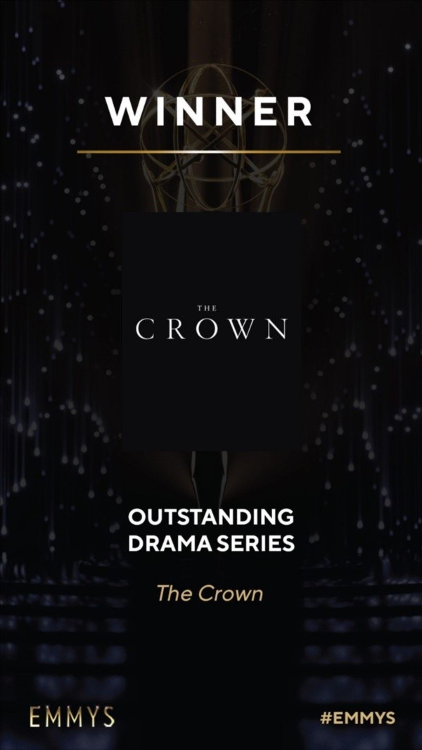The Crown fue la Mejor serie dramática en los Premios Emmy 2021.