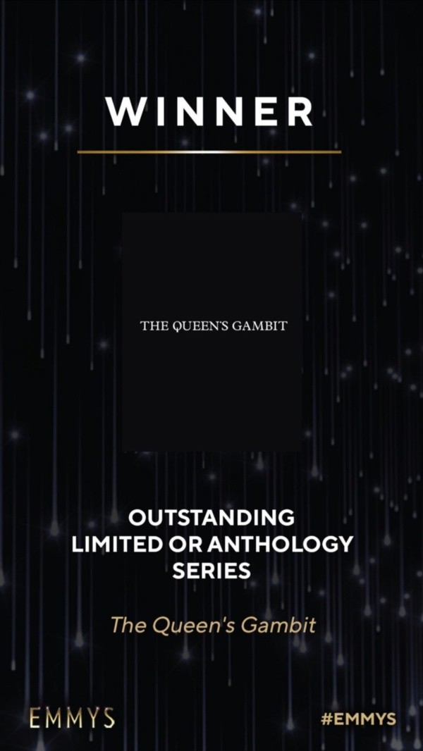 The Queen’s Gambit fue la Mejor Serie Limitada de los Premios Emmy 2021.