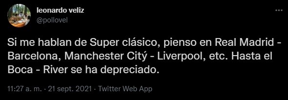 Leonardo Véliz y el superclásico entre la U y Colo Colo.