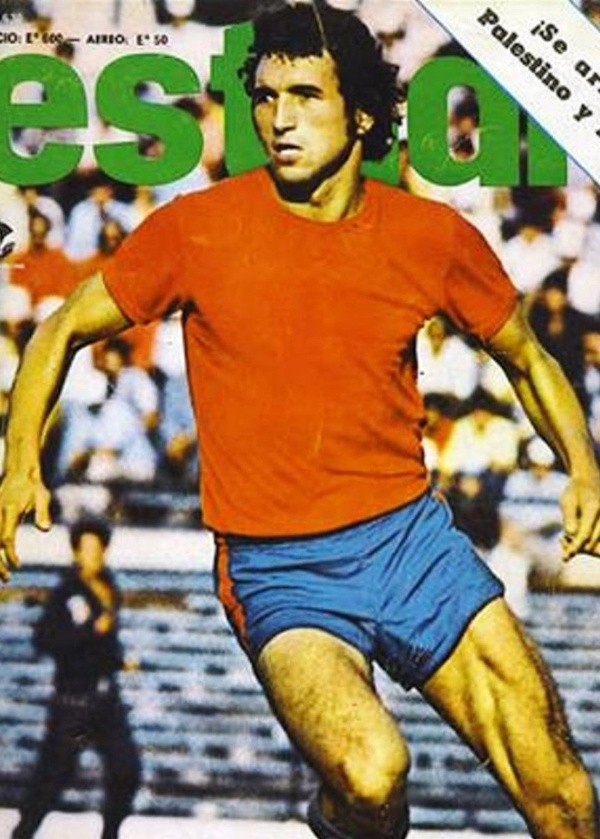 Jorge Spedaletti, Argentina (Delantero). Foto: Revista Estadio