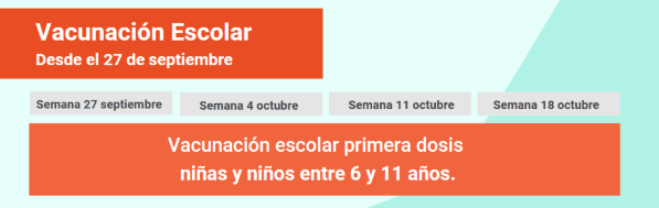 Calendario de vacunación: gob.cl/yomevacuno