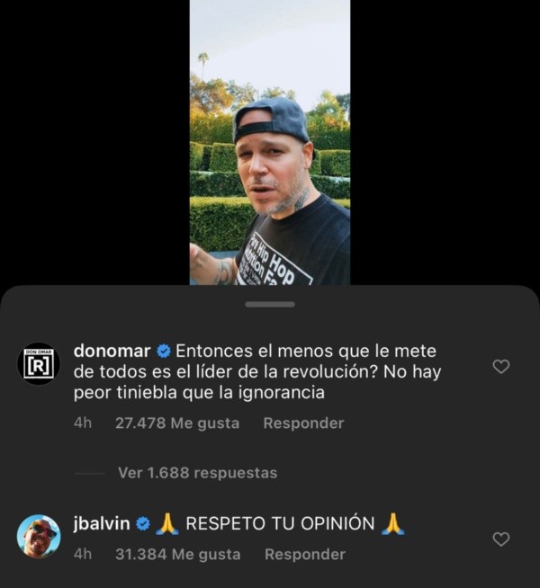Don Omar aviva el fuego en la humillación de Residente a J Balvin.(2)