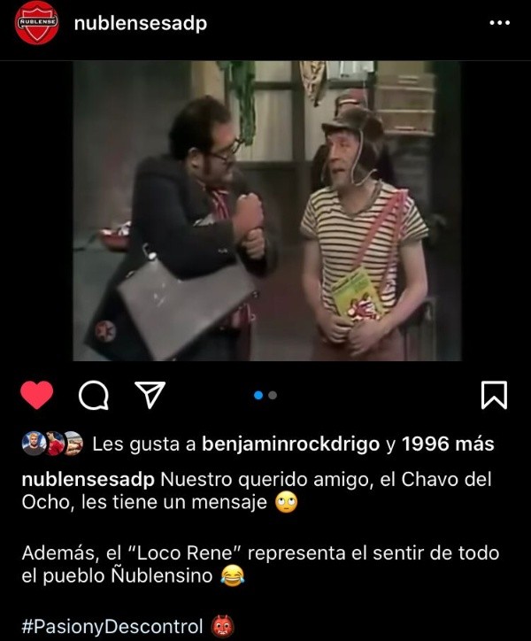 Tras la victoria de Ñublense por 1-0 en el Monumental los chillanejos tenían preparados algunos memes por evitar la revancha,