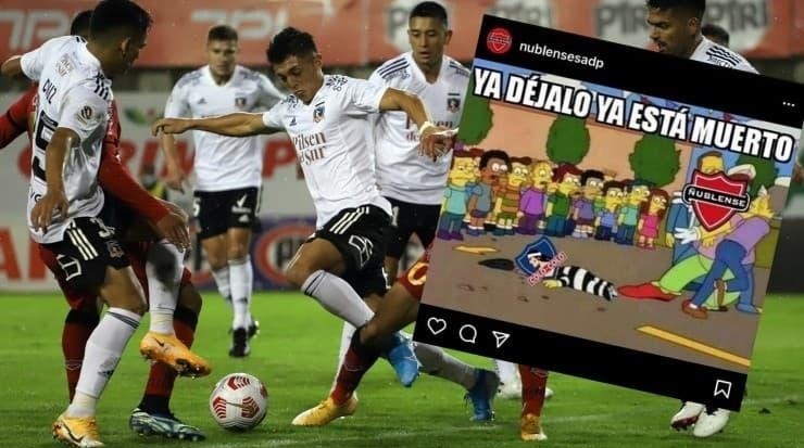 Este era el mensaje que le habían dedicado en Ñublense a Colo Colo, luego de la victoria por 5-1 de la primera rueda.