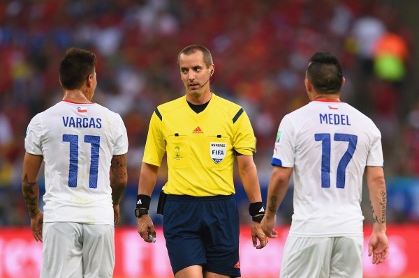 Gary Medel reconoce lo mucho que extrañará la selección chilena a Eduardo Vargas (Getty Images)