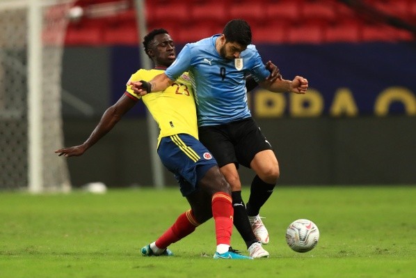 Uruguay y Colombia jugarán partido clave este 7 de octubre (Getty)
