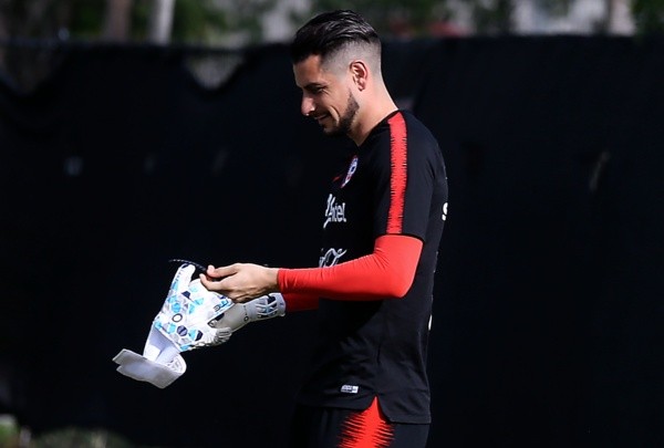 Gabriel Arias está listo para enfrentar una nueva fecha de eliminatorias con Chile. Foto: Agencia Uno