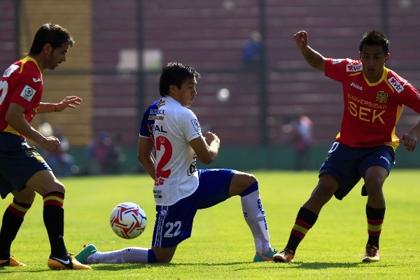 Christian Cueva fue campeón con Unión Española en 2013.