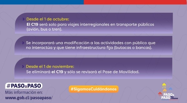 Actualización del Plan Paso a Paso (Foto: Gobierno de Chile)