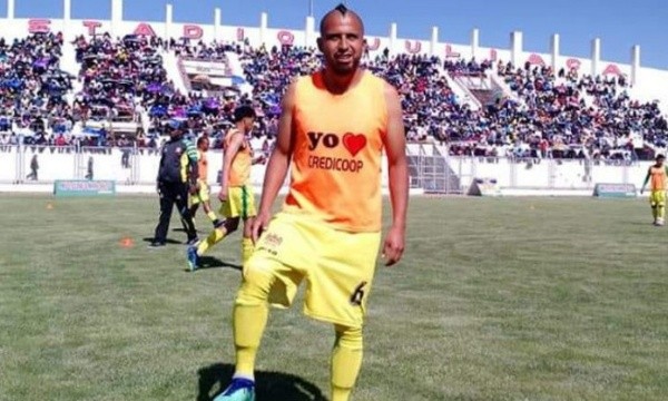 Cuando jugaba en el Credicoop Juliaca, donde estuvieron cerca de ser campeones de Perú.