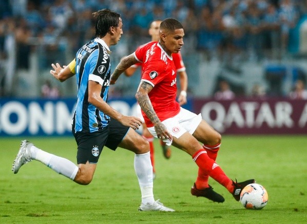 Paolo Guerrero comparte en el Inter de Porto Alegre con Carlos Palacios, quien llegó esta temporada al club brasileño.