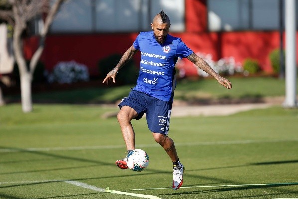 La selección chilena se entrena en Juan Pinto Durán. (Foto: Comunicaciones ANFP)