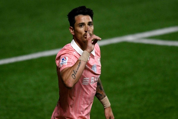 Zampedri viene de marcar un golazo ante La Calera, y espera repetirse el plato ante Unión esta noche.