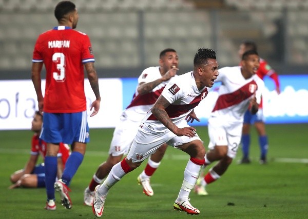 Perú mandó a Chile a la lona y la Roja queda colgando en las eliminatorias a Qatar 2022. (Foto: Agencia UNO)