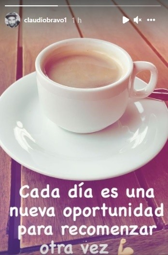 Bravo puso la calma con una bella reflexión en Instagram.