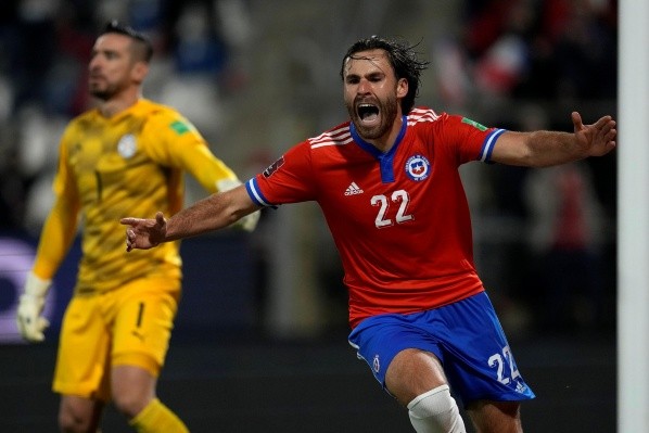Ben Brereton abrió el marcador en la victoria por 2-0 frente a Paraguay.