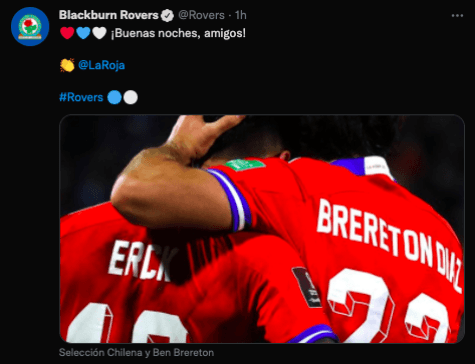 Foto: Twitter Blackburn Rovers