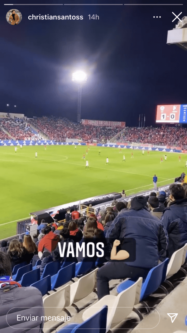 También lo mostró en sus redes sociales. Foto: Instagram