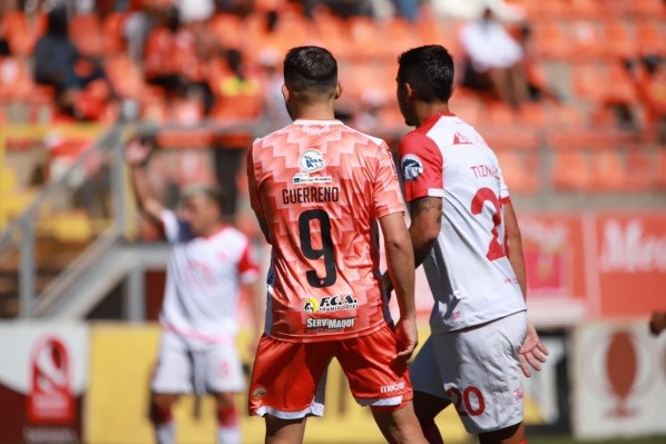 El parguayo Gustavo Guerreño llega a tres goles desde su llegada en la segunda rueda. (Foto: Cobreloa)