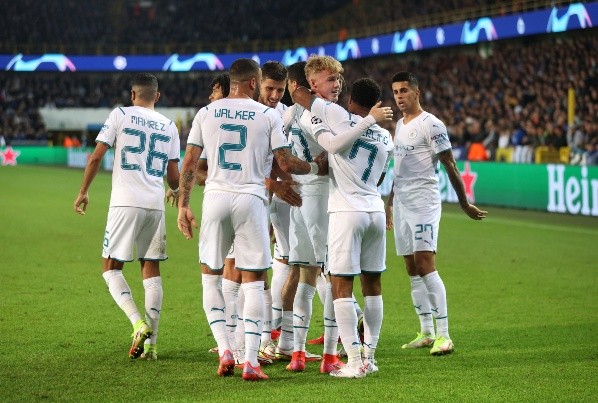 Manchester City mete presión en la lucha por el primer lugar del grupo. (Foto: Getty Images)