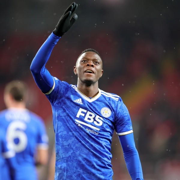 Patson Daka se robó la película en la Europa League con sus cuatro goles ante el Spartak Moscú. Foto: Leicester