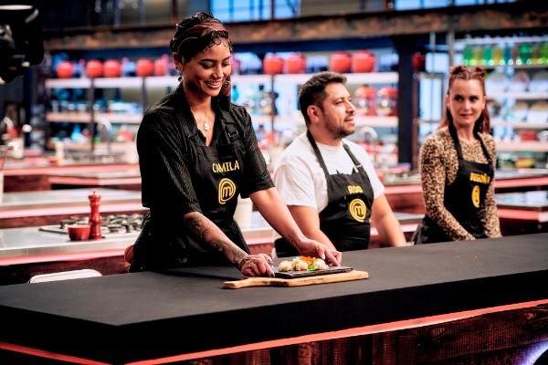 Masterchef Celebrity: El momento de la presentación de Camila Recabarren.