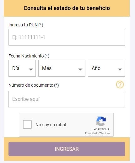 Portal donde se revisan los pagos. (Foto: IFE Universal).