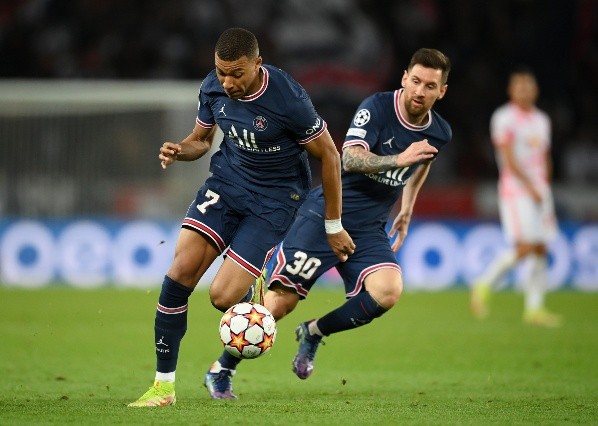 Lionel Messi y Kylian Mbappé han destacado en PSG por Champions League. (Foto: Getty Images)