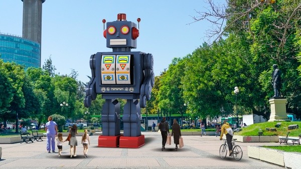 El Robot de Juguete es una de las grandes atracciones de este año. Fuente: Festival Hecho en Casa.