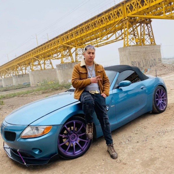 Francisco Orellana, conocido en el mundo del trap como The Clown.