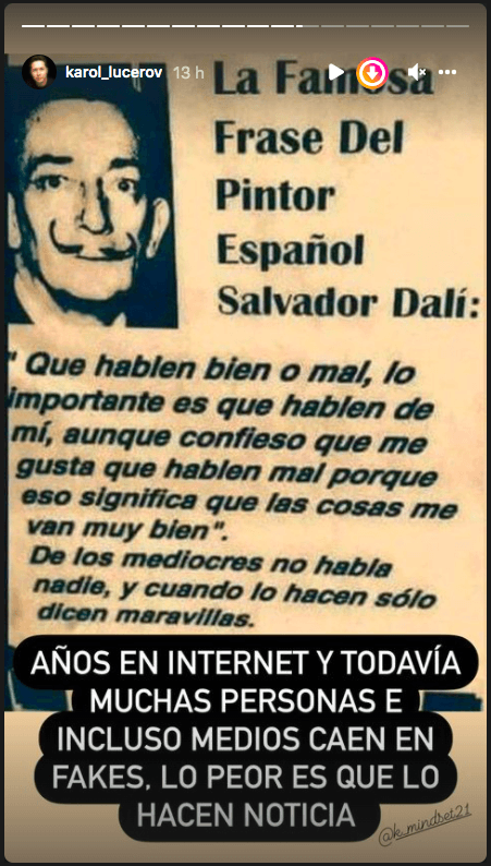 Karol Lucero reacciona ante acusación de millonarios cobros por publicidad.(1)