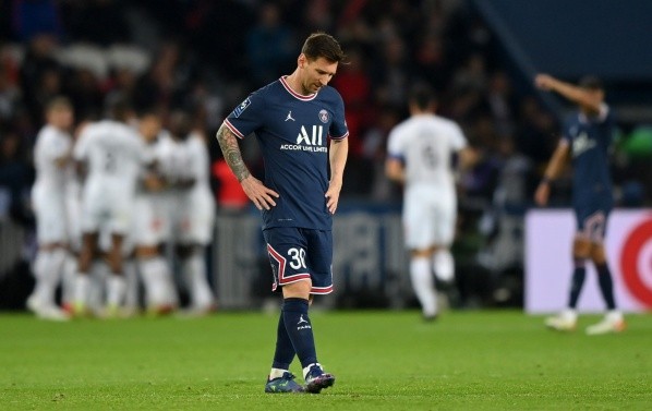 Lionel Messi tuvo malos 45 minutos ante el Lille. (Foto: Getty Images)