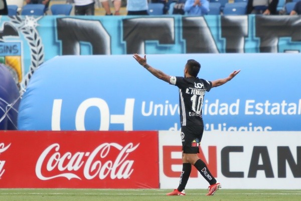 Ramón Fernández marcó el único gol de O&#039;Higgins (Agencia Uno)