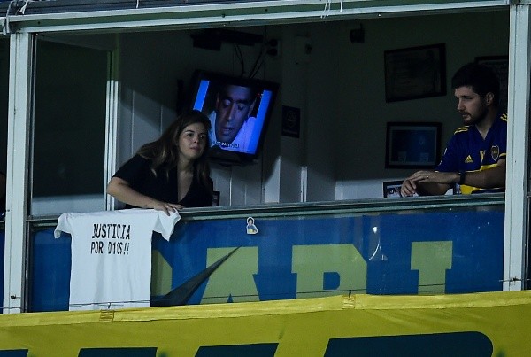 Dalma y su mensaje de justicia para Diego Maradona. (Foto: Getty Images))