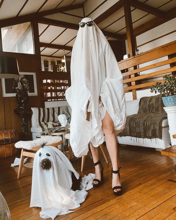 Los disfraces de Halloween: Daniela Castro.