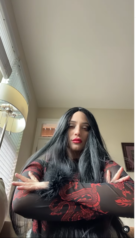 Los disfraces de Halloween: Rocío Toscano.