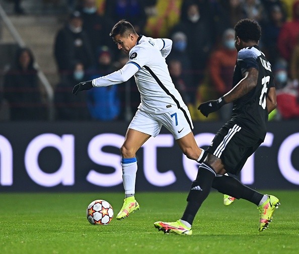 Alexis y un golazo exprés para el Inter de Milán contra Sheriff en la Champions. (Foto: Getty Images)