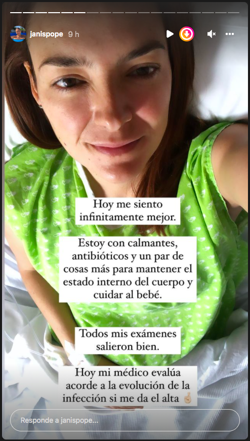 ¿Por qué Janis Pope tuvo que ser hospitalizada?(3)