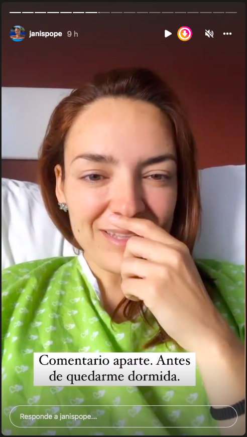 ¿Por qué Janis Pope tuvo que ser hospitalizada?(4)