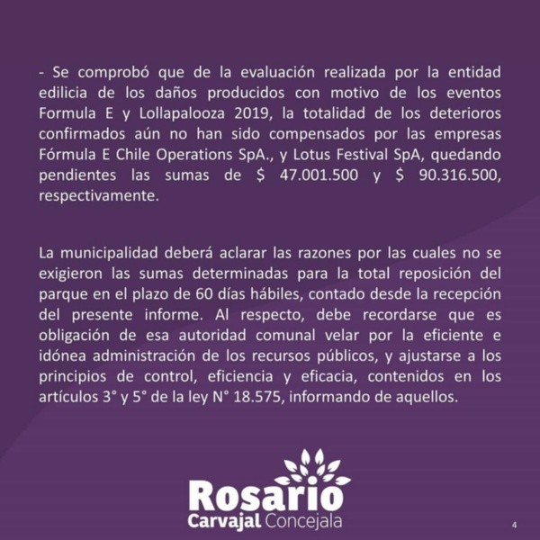 ¿Por qué el Concejo Municipal de Santiago rechaza realización de Lollapalooza?(3)