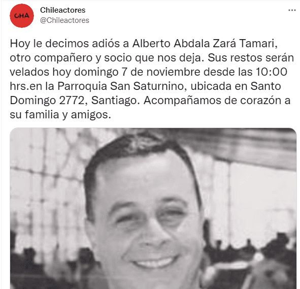 Chile Actores Twitter