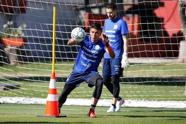 El primer entrenamiento de la Roja antes de enfrentar a Paraguay (ANFP)