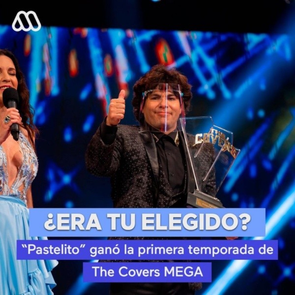 Pastelito, el ganador de    The Covers.