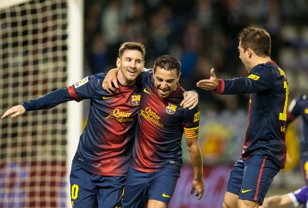 Xavi y Messi hicieron una dupla dorada en la historia del Barcelona.