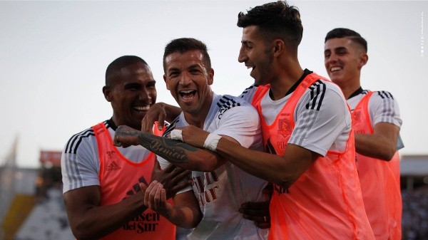 Omar Carabalí tendrá su gran oportunidad en el arco de Colo Colo ante Deportes Melipilla. Foto: Colo Colo