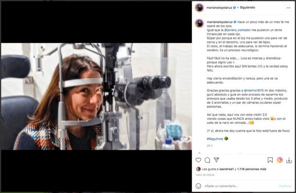 Mariana Loyola se opera de los ojos: ¿Qué le pasó a la actriz?