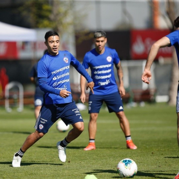 Nicolás Díaz está en duda para el partido frente a Paraguay. (Fotos: Comunicaciones ANFP)